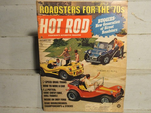 Hot rod magazine - hot, sept