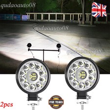 2X Round LED Work Light Spot