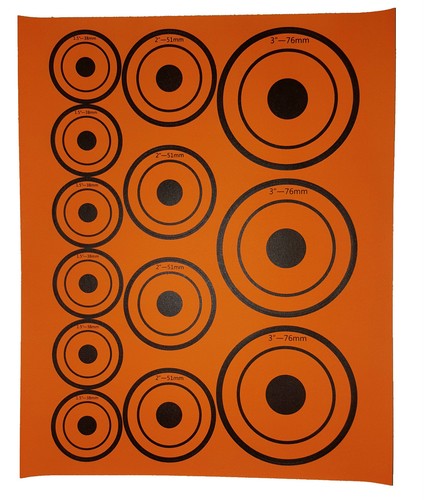 Adhesive rifle pistol - adhesive, targets