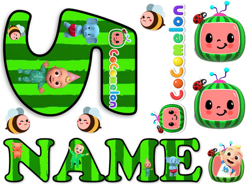 Cocomelon inspired name - cocomelon, and