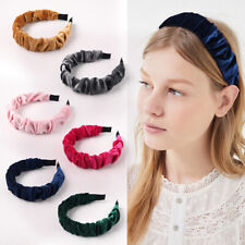 Wide Women Girls Wide Satin Headband Alice band  hair bands UK
