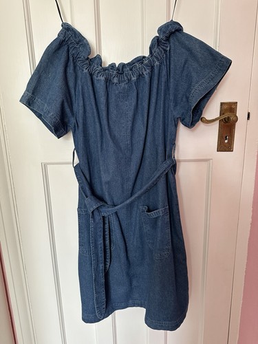 Denim dress women - denim, 14