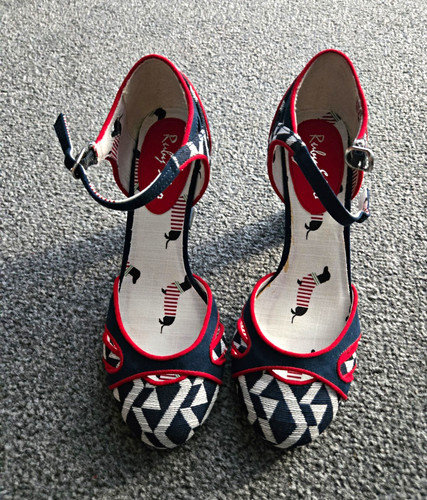 Ruby shoo jeraldine navy - shoo,