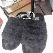 Trashed Black Ugg Slippers Will Be Washed Size 5