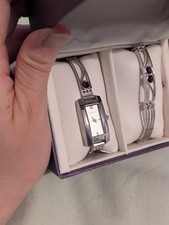 Vintage Rennie Mackintosh watch and braclet Henley Silver And Purple