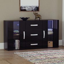 LED Sideboard Cabinet Gloss