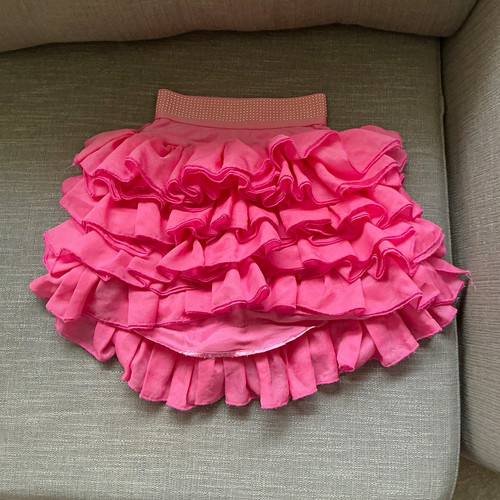 Monnalisa girls pink - pink, ruffle