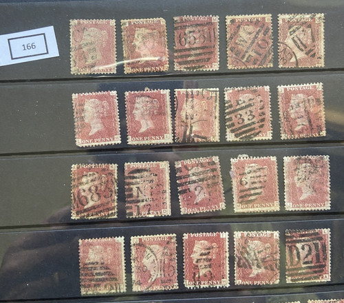 Sg43 sg44 penny red - penny,