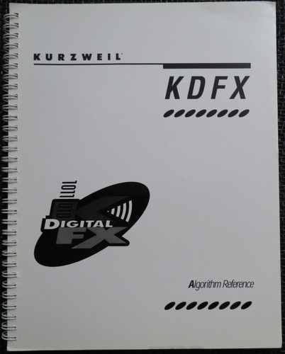 Kurzweil kdfx algorithm - kdfx,