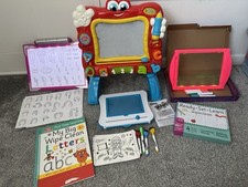 Preschool Drawing Bundle Chad Valley Interactive Magnetic Easel Glow Art Toy 3+