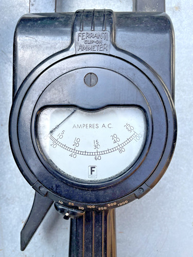 Ferranti clip ammeter - ferranti, ac