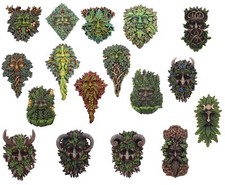 Green Man Wall Plaques Wall