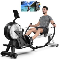 Indoor Magnetic Row Rowing