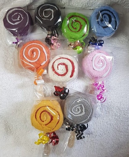 Lollipop face flannel - lollipop,