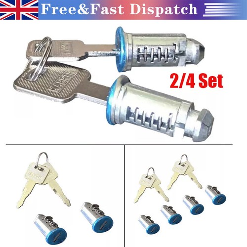 4pcs barrel locks 2 keys - 2/4pcs, &