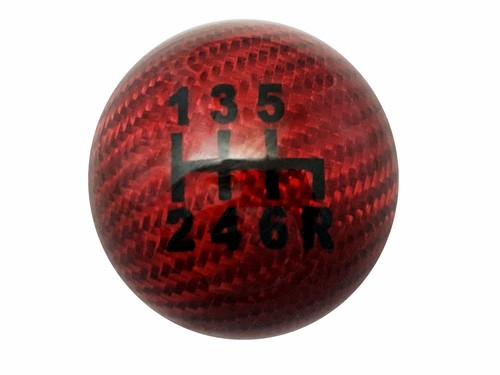 Red carbon fibre gear - carbon,