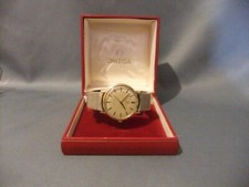 Omega Genève Wrist Watch 1967 Gold Plated Original Box Calibre 601 Serviced