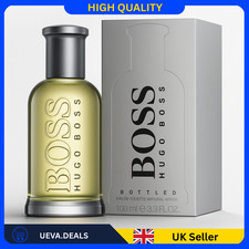 BOSS BOTTLED Aftershave 100ml Lotion Splash HUGO BOSS -  Boxed & Sealed HOT UK