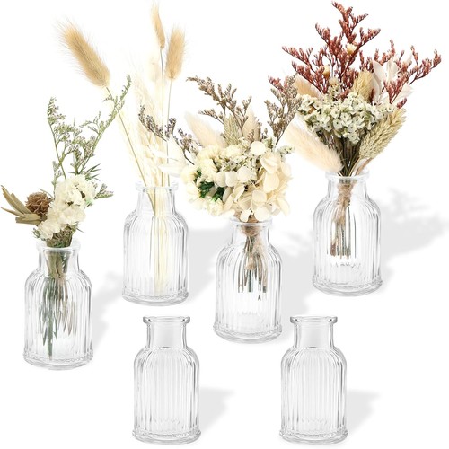 Glass bud vases pcs - glass,