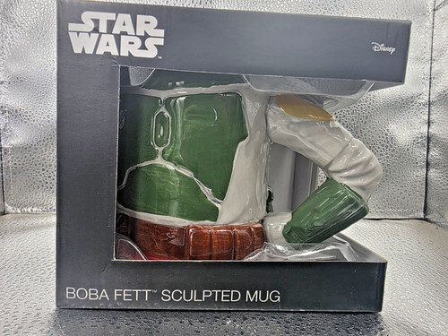 Boba fett sculpted mug - fett,