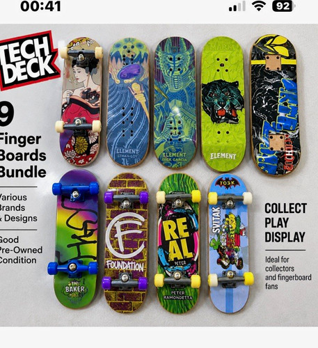 Tech deck fingerboard bundle - fingerboard,