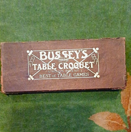 Bussey table croquet - table,