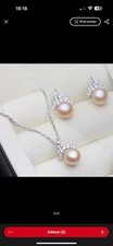 Real Cultured Pearl 925 Silver