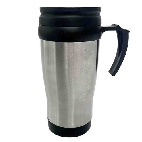 Steel thermos travel - steel, mug