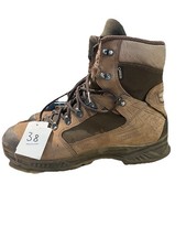 Meindl German Army UK 11 Tan Suede Brown Desert Military Combat Boots #38