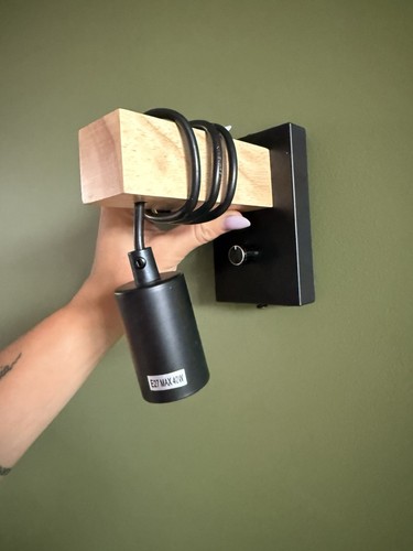 Wall lights with - lights, switch