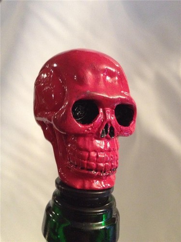 Gothic red blood skull - red, novelty