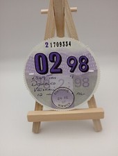 Vintage DISABLED VAUXHALL PLG