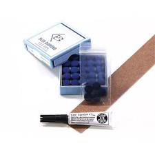 9mm leather blue diamond - 5,