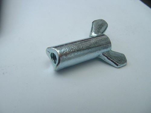 Brake rod adjuster wing nut - rod,
