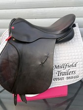 Albion Legend Saddle  17.5 Medium Brown