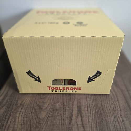 Box toblerone truffles - box,