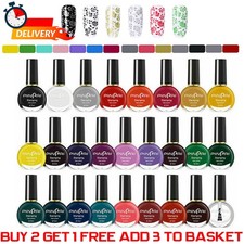 26 Color Stamping Gel Polish Soak Off Nail Art Stamp Painted UV Gel Polish Tips