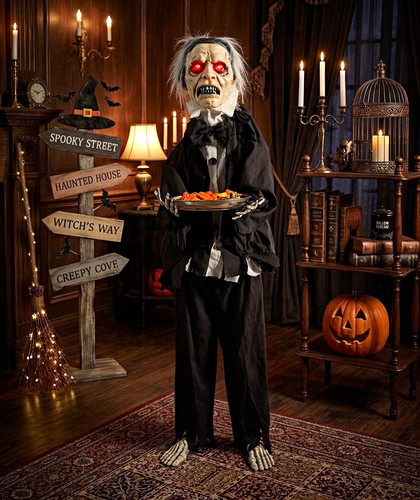 Hallow scream 4ft animated - hallow,