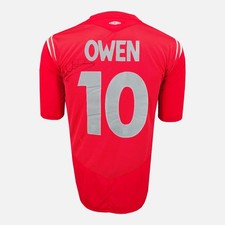 Michael Owen Signed England