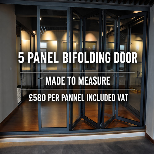 Aluminium bifold door panel - 5,