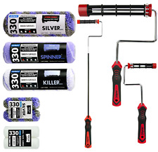 Paint Roller Pro Proffesional Heavy Duty & Roller Cover Large and Small