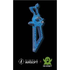Simple Airsoft Ghost Gen 3 CNC Adjustable Speed Trigger M4/M16 Style 2 Damascus