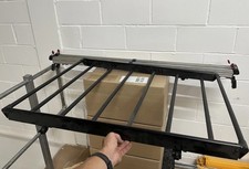 VW TRANSPORTER CALIFORNIA T5 ROOF RACK BLACK GOOD CONDITION