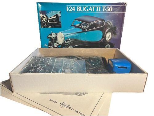 Heller humbrol 80706 - heller, bugatti