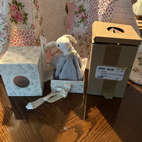Steiff rabbit comforter - rabbit,
