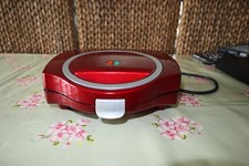 Silvercrest Toastie Maker – 4-Slice – Non-Stick – Red – Classic Sandwich Press –