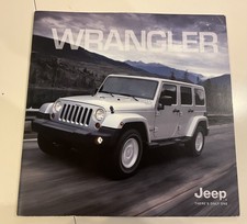 Jeep Wrangler Sales car Brochure 70th Anniversary 2011 excellent 