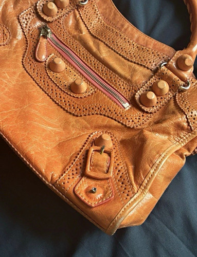 Balenciaga brown leather - balenciaga,