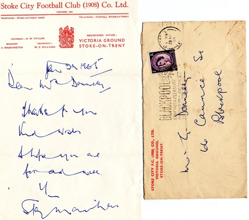 Handwritten letter signed - , by