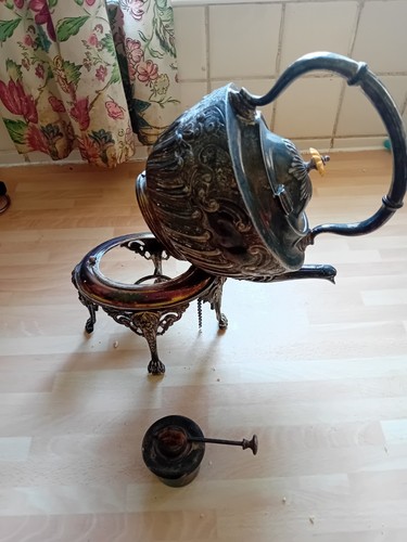 Edwardian spirit level kettle - spirit,